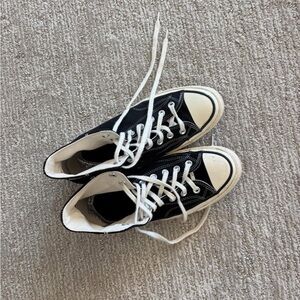 Converse Black and White Chuck Taylor Sneakers